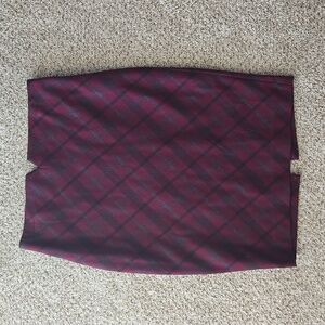 Express plaid pencil skirt